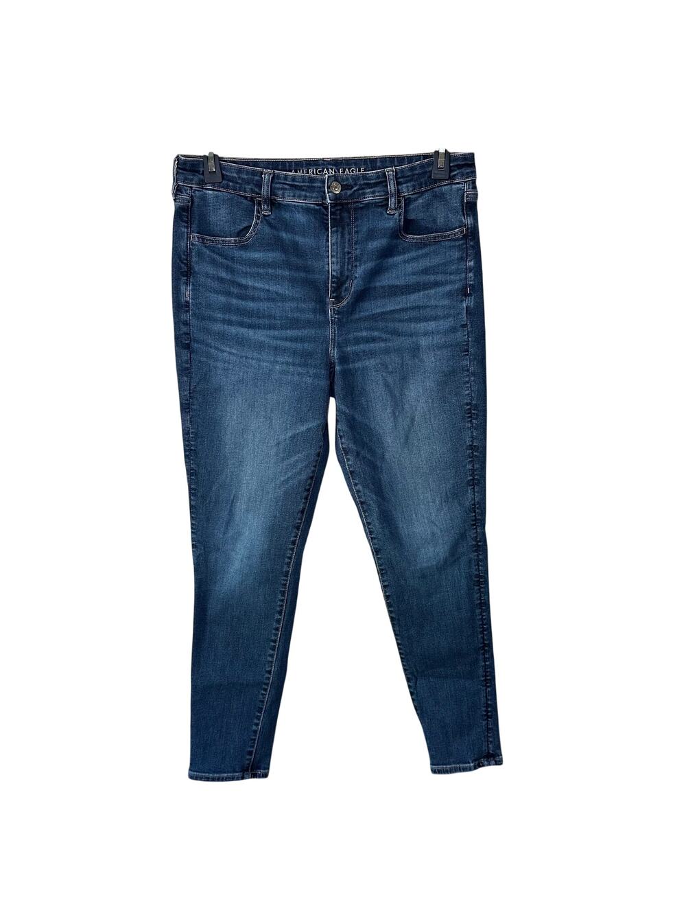 American Eagle High Rise Jegging Next Level Stretch Dark Wash Jean 16R